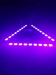 UV LED Bar with 9LEDx3W Black Light