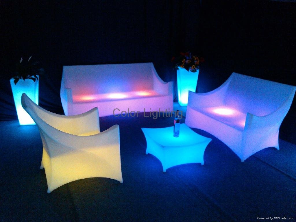 LED发光沙发 5