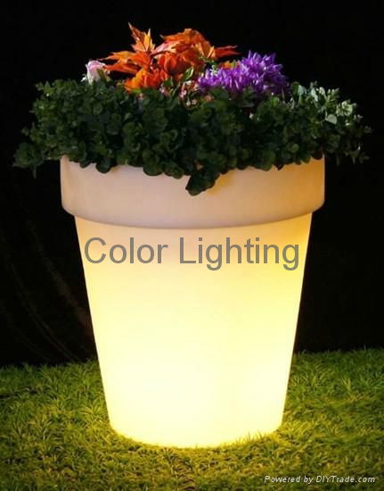 LED flower pot/plant vast 2