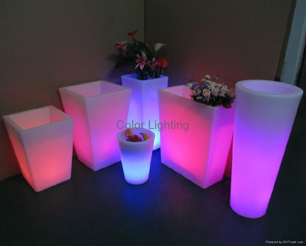 LED flower pot/plant vast 3