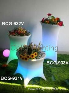 LED flower pot/plant vast 4
