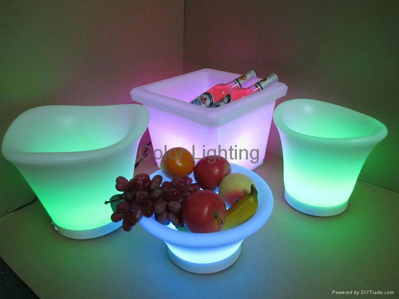 LED flower pot/plant vast 5