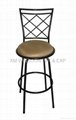 Metal Upholstered Swivel Bar Chair-China-Trade-Living Room Furniture