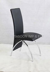 Dining Chair With PU Cushion-China-Trade-Dining Room Furniture