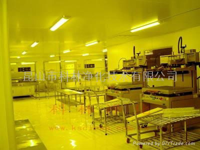 1000 level ~ 300,000 non-unidirectional flow Cleanroom