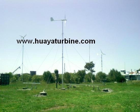 small wind turbine generator/wind turbine/windmill 1kw off/on grid system 2