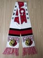 Men's winter Acrylic fans scarf supporter scarf sports team scarf