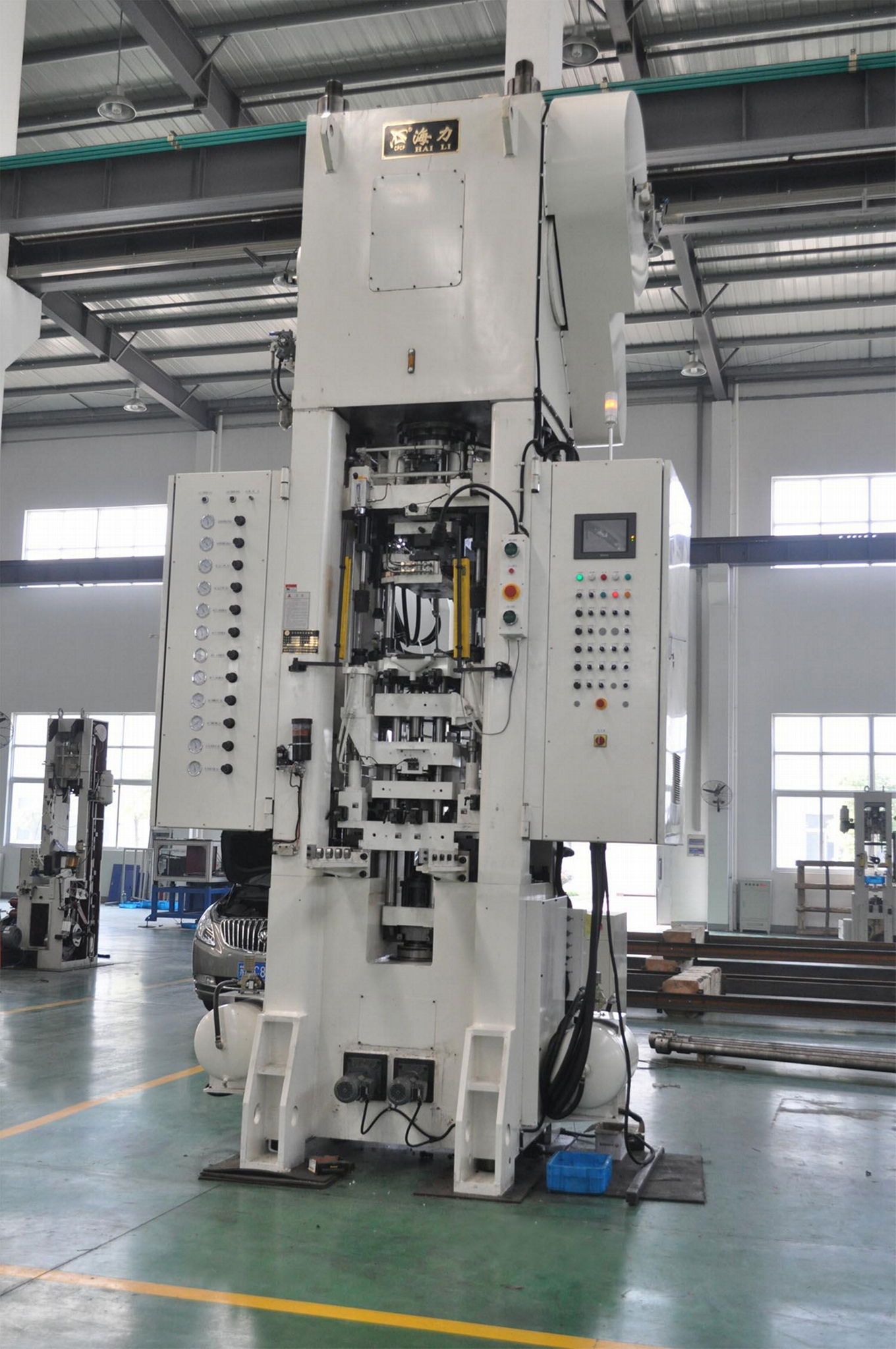 HPP-P powder compacting press machine 4