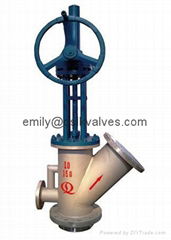 Flush Tank Bottom Angle Slurry Valve 