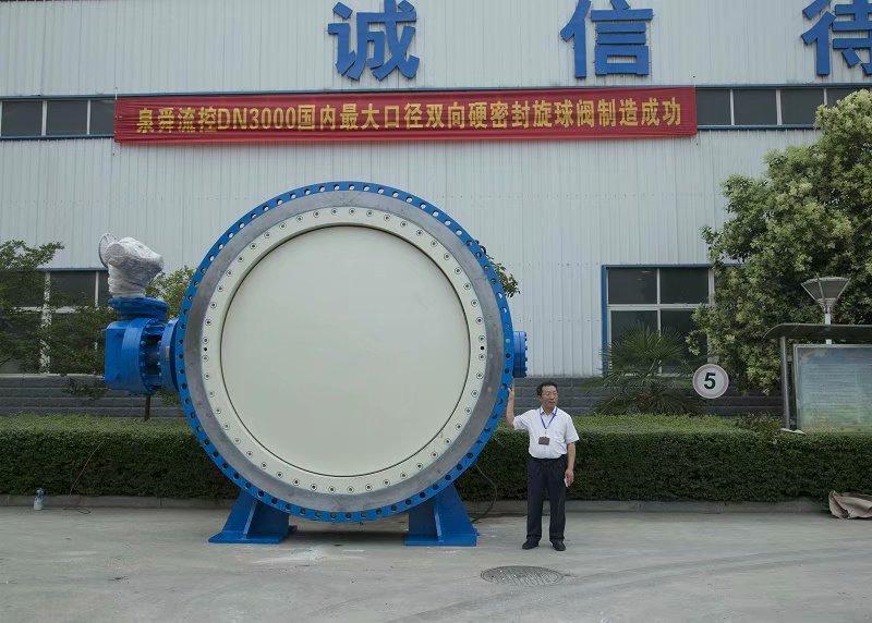 Spherical disc butterfly valve 3