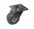 Swivel Urethane Casters 2 In Plastic Pedal 2