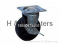 Swivel Nylon Casters offset 10 mm  1