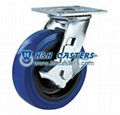 Heavy Duty Elastic Rubber Casters 1