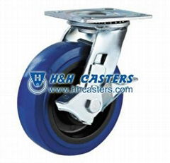 Heavy Duty Elastic Rubber Casters