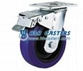 Heavy Duty Elastic Rubber Casters 2