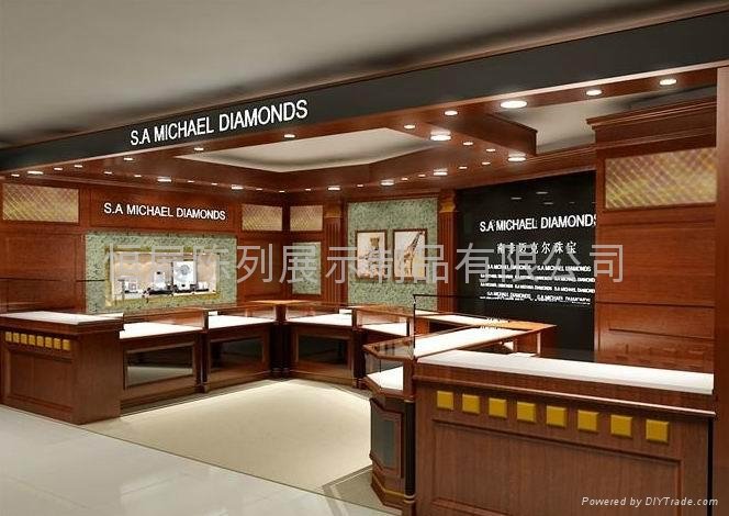 Provide jewelry store design and production and installation 4