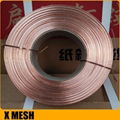 Copper-plated Galvanized Carton Stitching Flat Wire For Corrugated Box 2