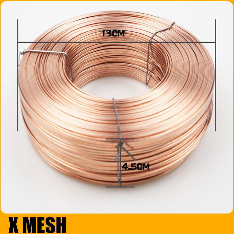 Copper-plated Galvanized Carton Stitching Flat Wire For Corrugated Box 5