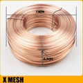 Copper-plated Galvanized Carton Stitching Flat Wire For Corrugated Box