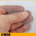 11mesh x 0.8mm high tensile strength Black color stainless steel security screen 2