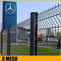 Pvc coated Welded  mesh Fence for airport