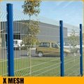Pvc coated Welded  mesh Fence for airport
