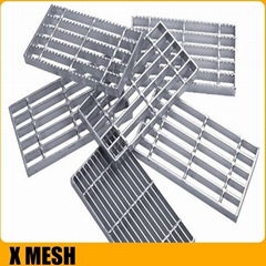 catwalk steel grating with heavy galvanized steel sheet