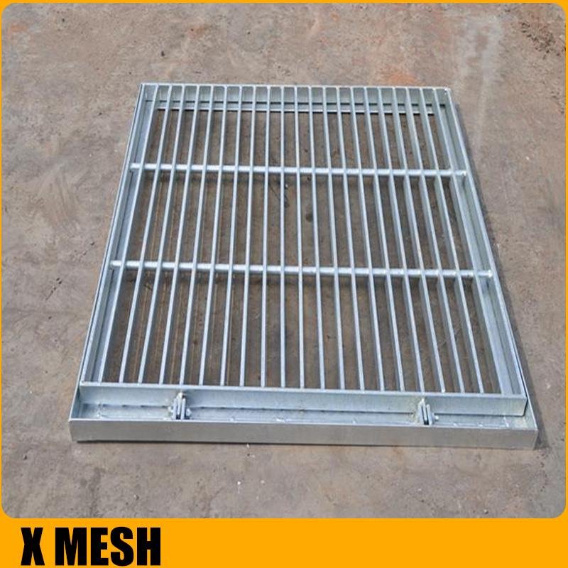 catwalk steel grating with heavy galvanized steel sheet 3