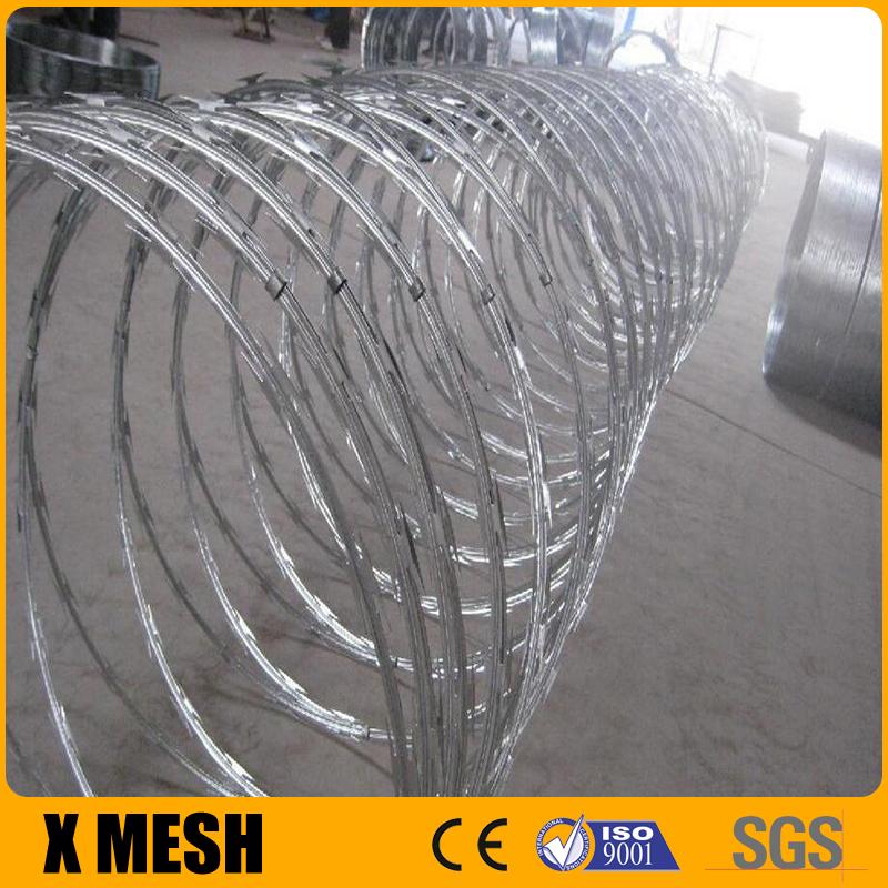 galvanized concertina coil razor wire 4