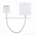 Dock Connector to HDMI HDTV TV Adapter Cable for iPhone 4 4s iPad iPad2 3