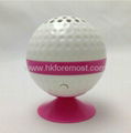 Bluetooth Wireless Speaker Shape Like Golf Ball for mobile phones 3