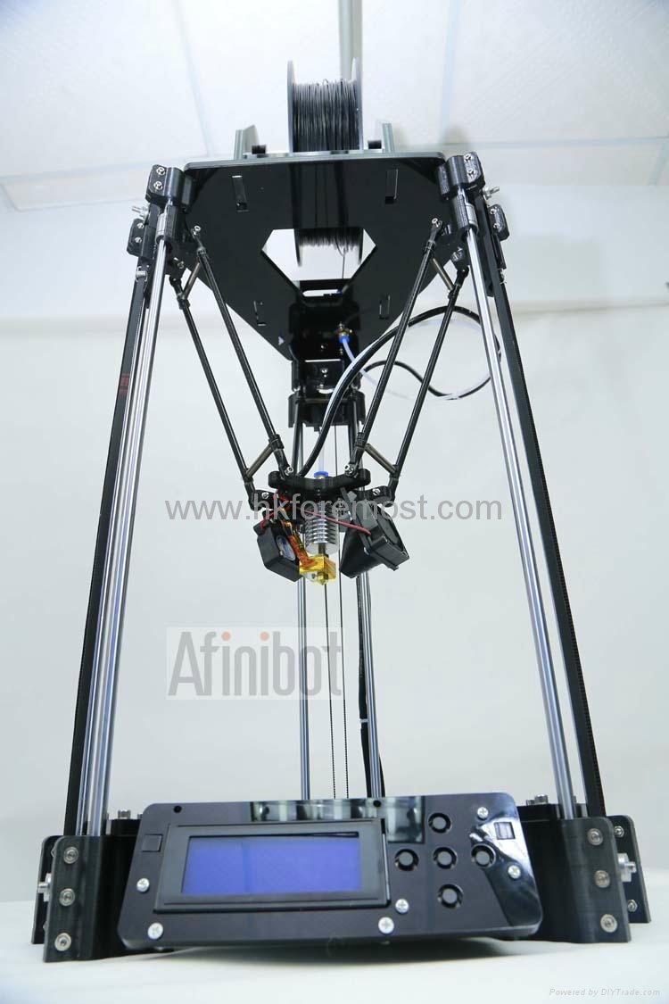 三维成型机 3D打印机 3d printer 并联臂结构 ROSTOCK 个人DIY 2