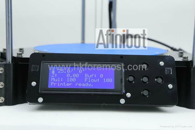 Delta 3D Printer Rostock Mini Pro RepRap Replicator Machine with LCD Contr 4