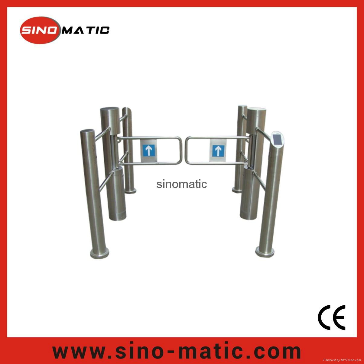 316 Stainless Steel China Factory Security Access Control Swing Barrier 2