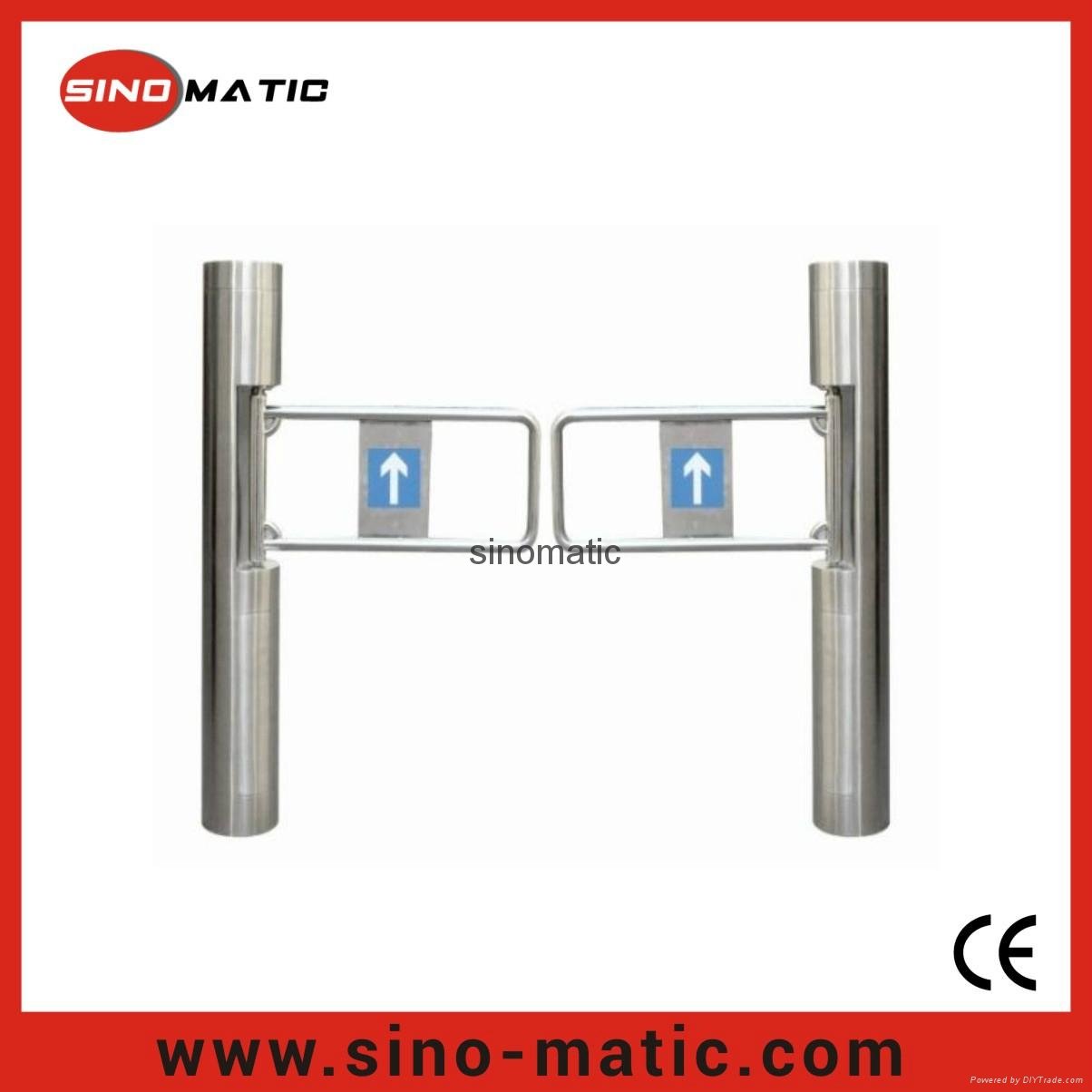 316 Stainless Steel China Factory Security Access Control Swing Barrier 4