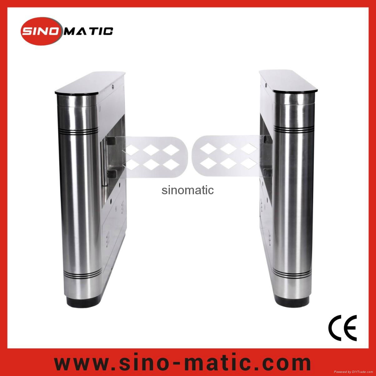 304 Stainless Steel Security Access Control System Swing Barrier