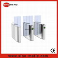 Stainless Steel Security Pedestriam Access Control Sliding Barrier 2