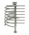 316 Stainless Steel Security Access Control Half Height Turnstile 2