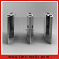 304 stainless steel China manufacturer automatic flap barrier 3