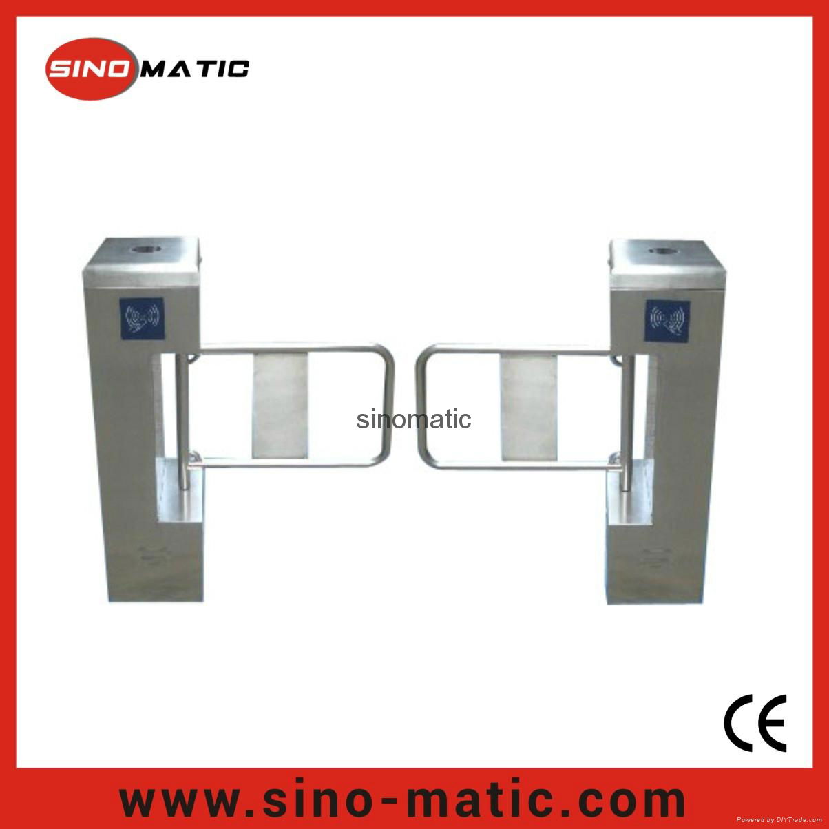 316 Stainless Steel China Factory Security Access Control System Swing Barrier 2