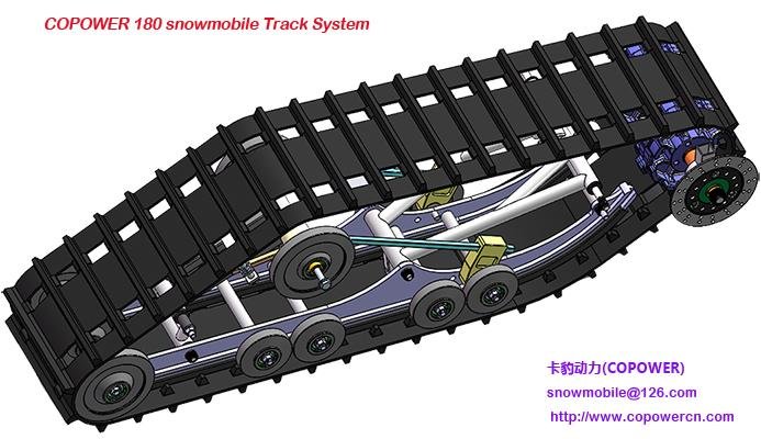 卡豹动力SnowEagle320雪地摩托车履带