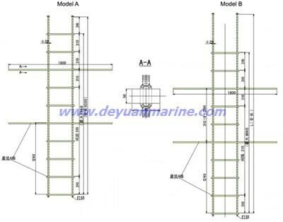 Steel Inclined Ladder 2