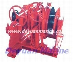 56KN Electric anchor windlass and mooring winch