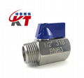 Stainless steel mini ball valve