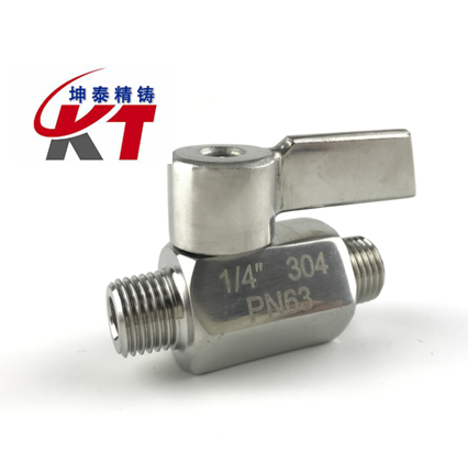 Stainless steel mini ball valve 3
