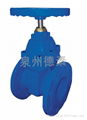 resilient seat gate valve