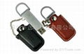 Leather U disk The leather usb flash