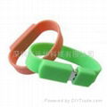 Wrist band usb flash drive 3