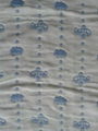 3 ply cotton jacquard baby wrap cot