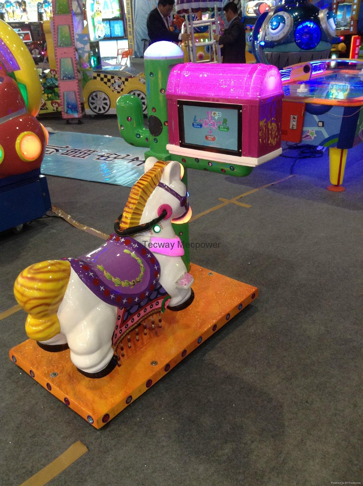 Kiddie Ride - Little Pony - Tecway (Taiwan Manufacturer) - Amusement ...